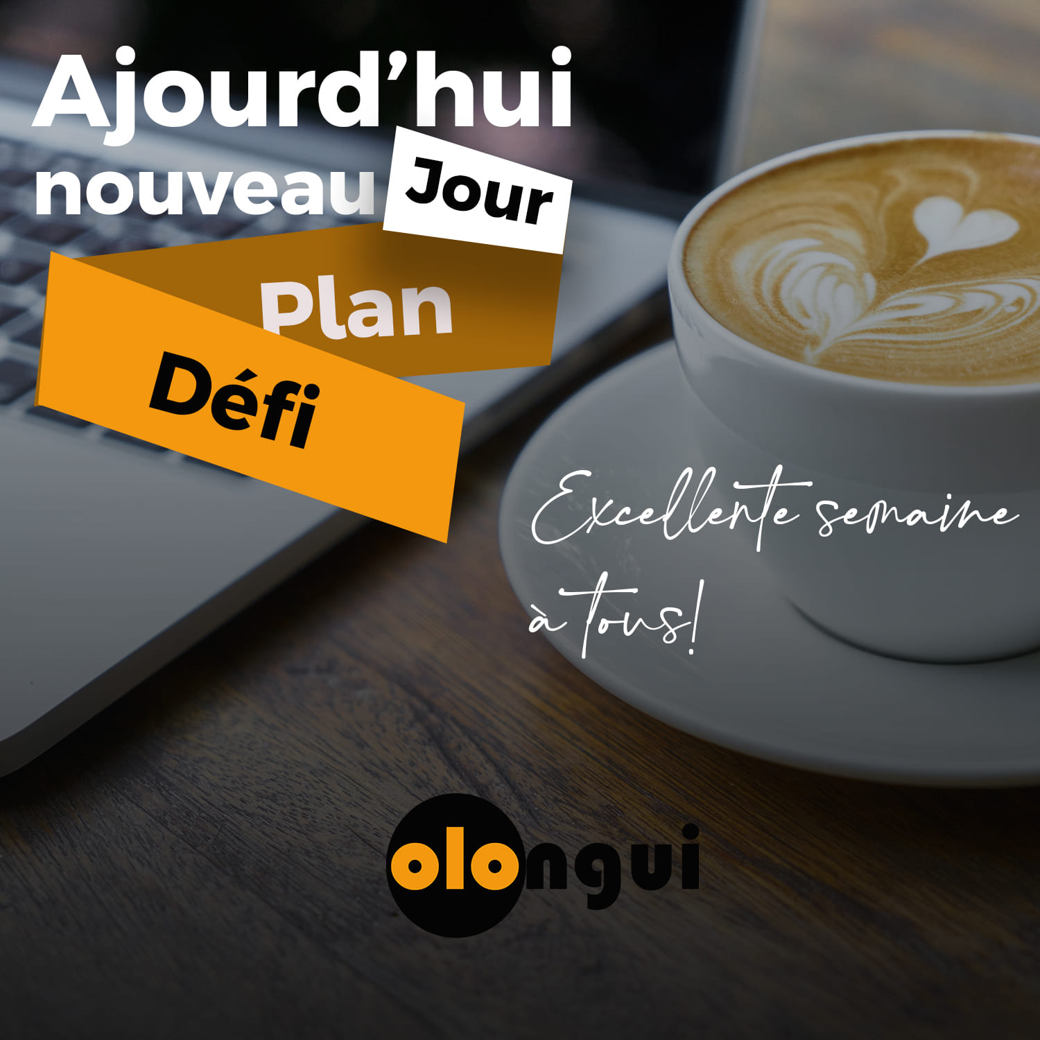 Affiche design graphique Olongui 1